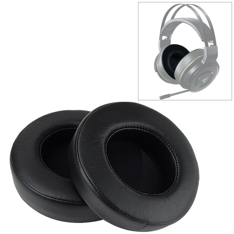 2 Pcs pour Razer Thresher Ultimate 7.1 Coussinets d'écouteurs Éponge Housse Cache-oreilles de remplacement, pour Razer Thresher Ultimate (Éponge)