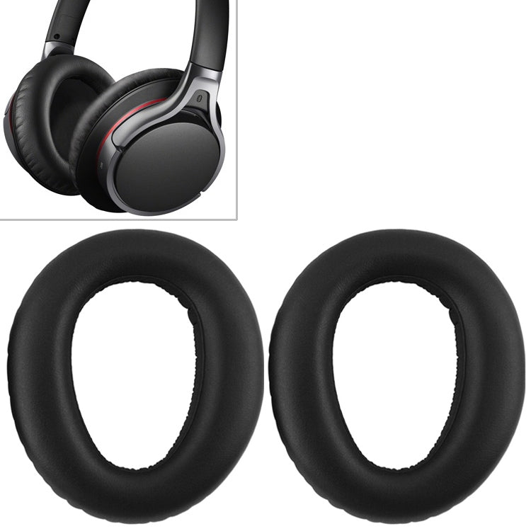 2 coques de protection pour casque en éponge avec boucle de carte pour Sony MDR-10RBT / MDR-10RNC / MDR-10R