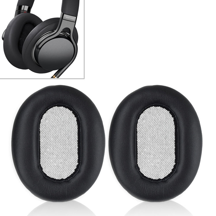 1 paire d'étuis de protection en éponge avec boucle de carte pour casque Sony MDR-1AM2