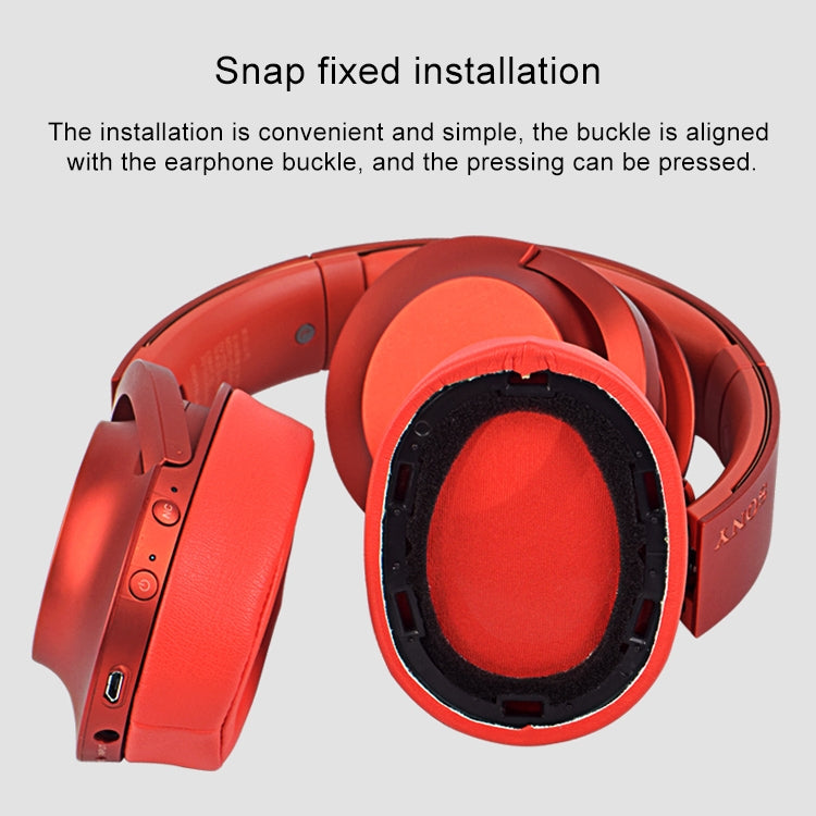 2 embouts d'écouteurs de protection en éponge pour Sony MDR-100ABN / WH-H900N