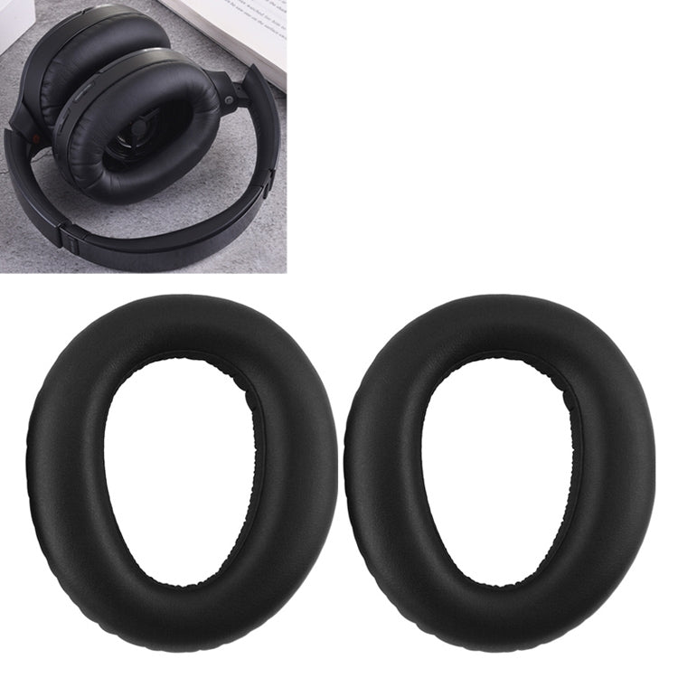 1 paire de protections d'écouteurs en éponge pour Sony MDR-1000X / WH-1000XM2