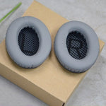 1 paire de coussinets d'écouteurs souples en coton LR pour BOSE QC2 / QC15 / AE2 / QC25 / QC35
