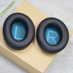 1 paire de coussinets d'écouteurs souples en coton LR pour BOSE QC2 / QC15 / AE2 / QC25 / QC35