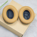 1 paire de coussinets d'écouteurs souples en coton LR pour BOSE QC2 / QC15 / AE2 / QC25 / QC35