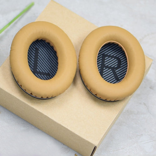 1 paire de coussinets d'écouteurs souples en coton LR pour BOSE QC2 / QC15 / AE2 / QC25 / QC35