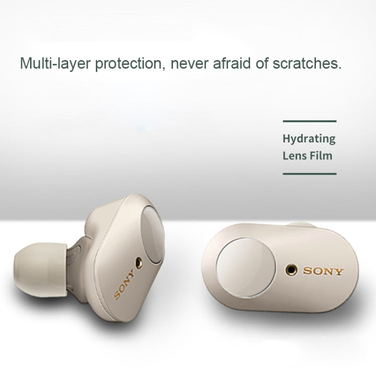 Pour écouteurs Bluetooth Sony WF-1000XM3, autocollant de protection transparent