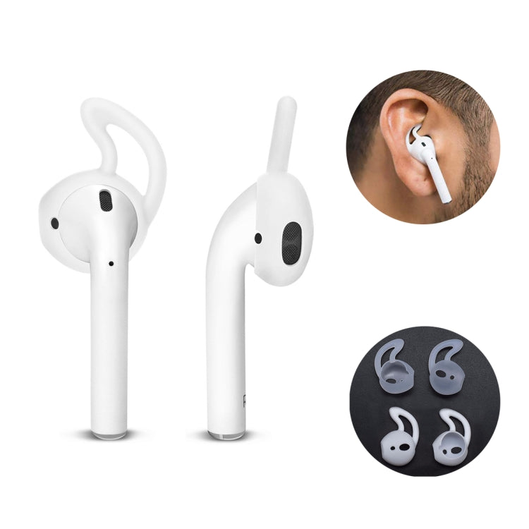 ENKAY chapeaux-prince embouts d'écouteurs, coussinets anti-perte avec crochet pour Apple AirPods, 2 paires