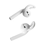 ENKAY chapeaux-prince embouts d'écouteurs, coussinets anti-perte avec crochet pour Apple AirPods, 2 paires