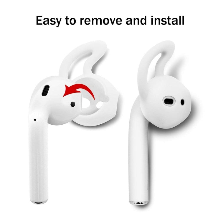 ENKAY chapeaux-prince embouts d'écouteurs, coussinets anti-perte avec crochet pour Apple AirPods, 2 paires