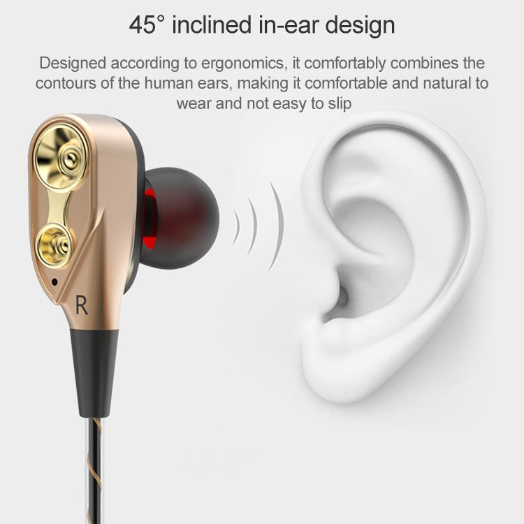 D12 Écouteurs filaires intra-auriculaires de 1,2 m avec interface 3,5 mm Stéréo HIFI à commande filaire, casque de musique de jeu de course à double boucle, avec emballage, D12 avec emballage (noir), D12 avec emballage (blanc)