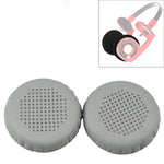2 PIÈCES Pour KOSS PP / SP Version Perforée en Cuir Protéine, Housse de Protection pour Casque, Cache-Oreilles, Version Perforée Ventilation Noir, Version Perforée Ventilation Gris