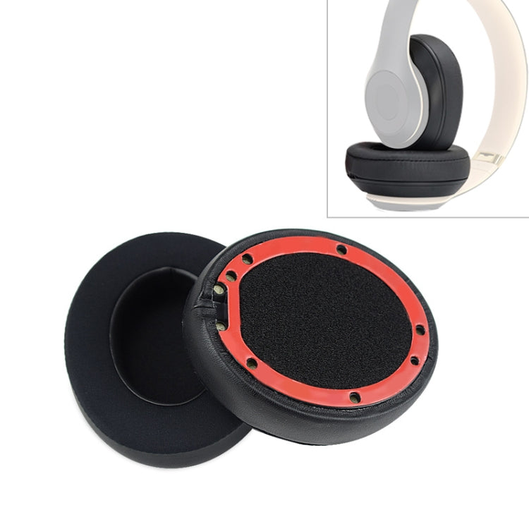 2 PCS pour Beats Studio 2.0 / 3.0 Housse de protection pour casque Écouteurs en gel glacé (gris blanc), noir, couleur titane