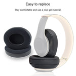 2 PCS pour Beats Studio 2.0 / 3.0 Housse de protection pour casque Écouteurs en gel glacé (gris blanc), noir, couleur titane