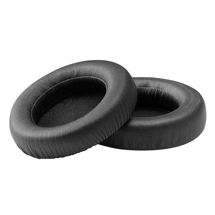 2 PC pour ATH WS550 Cuir imitation + Éponge Housse de protection pour écouteurs Cache-oreilles, Noir, Blanc