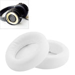2 PC pour ATH WS550 Cuir imitation + Éponge Housse de protection pour écouteurs Cache-oreilles, Noir, Blanc