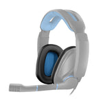 2 paires de coussinets de rechange pour Sennheiser GSP300 / GSP301 / GSP302 / GSP303 / GSP350, sans filet