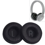 2 PCS Pour JBL Tune 600BTNC / T500BT / T450BT Housse de Coussinet d'écouteur Cache-Oreilles de Remplacement avec Maille, Bleu Grenouille, Blanc Grenouille, Noir Grenouille, Rose Grenouille