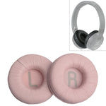 2 PCS Pour JBL Tune 600BTNC / T500BT / T450BT Housse de Coussinet d'écouteur Cache-Oreilles de Remplacement avec Maille, Bleu Grenouille, Blanc Grenouille, Noir Grenouille, Rose Grenouille