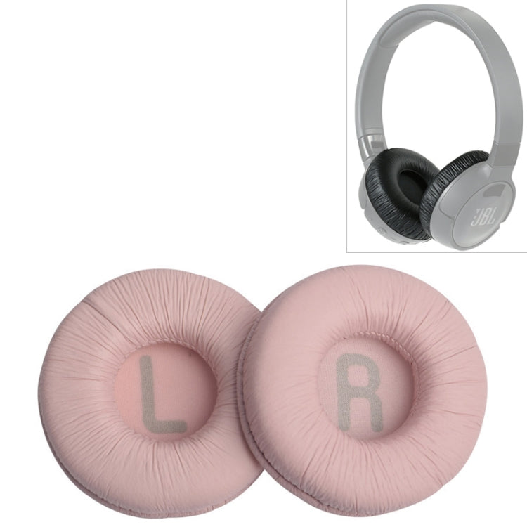 2 PCS Pour JBL Tune 600BTNC / T500BT / T450BT Housse de Coussinet d'écouteur Cache-Oreilles de Remplacement avec Maille, Bleu Grenouille, Blanc Grenouille, Noir Grenouille, Rose Grenouille