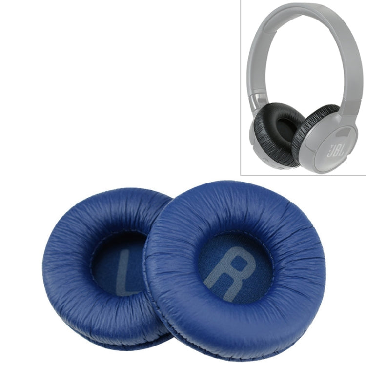 2 PCS Pour JBL Tune 600BTNC / T500BT / T450BT Housse de Coussinet d'écouteur Cache-Oreilles de Remplacement avec Maille, Bleu Grenouille, Blanc Grenouille, Noir Grenouille, Rose Grenouille