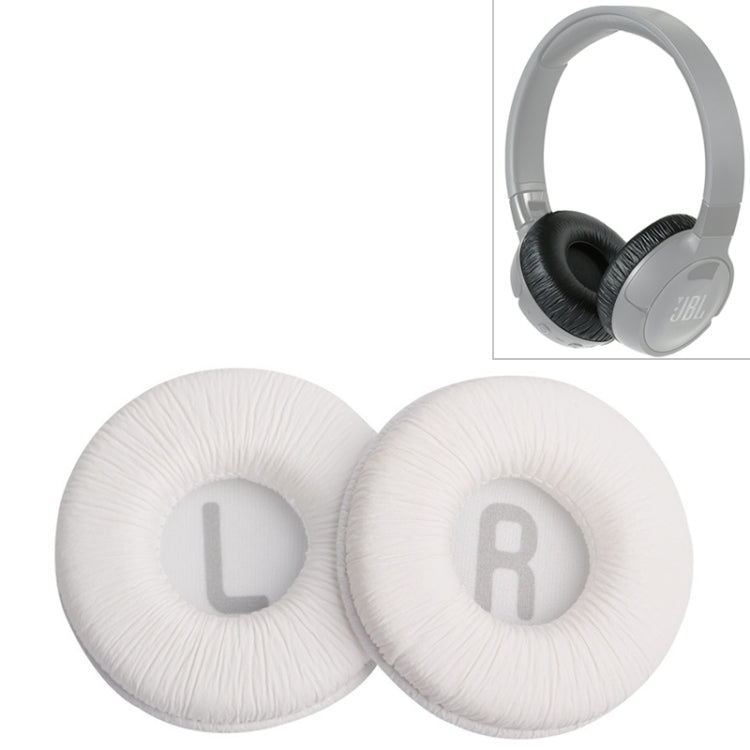 2 PCS Pour JBL Tune 600BTNC / T500BT / T450BT Housse de Coussinet d'écouteur Cache-Oreilles de Remplacement avec Maille, Bleu Grenouille, Blanc Grenouille, Noir Grenouille, Rose Grenouille