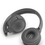 2 PCS Pour JBL Tune 600BTNC / T500BT / T450BT Housse de Coussinet d'écouteur Cache-Oreilles de Remplacement avec Maille, Bleu Grenouille, Blanc Grenouille, Noir Grenouille, Rose Grenouille