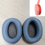 2 pièces pour Sony MDR-100ABN / WH-H900N Couvre coussin d'écouteurs, remplacements de coussinets avec maille