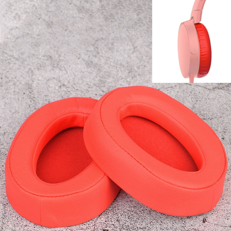 2 pièces pour Sony MDR-100ABN / WH-H900N Couvre coussin d'écouteurs, remplacements de coussinets avec maille
