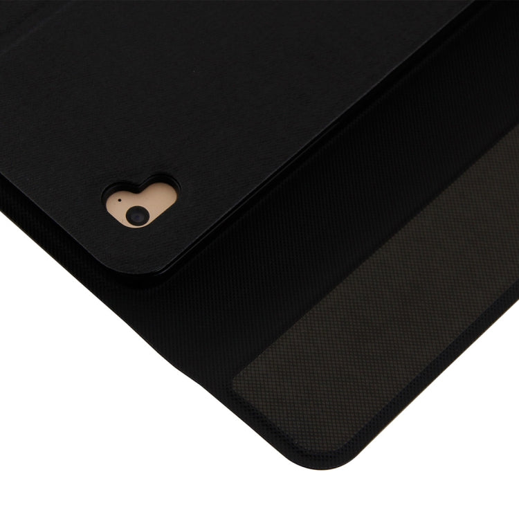 3018 Clavier Bluetooth 3.0 détachable en alliage d'aluminium + étui pour tablette en cuir avec texture de tissu pour iPad Air / Air 2 / iPad Pro 9,7 pouces, avec fonction veille / résistant à l'eau, 3018