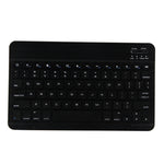 FT-1030 Clavier Bluetooth 3.0 en ABS à texture brossée + étui en cuir texturé pour tablette iPad Air / Air 2 / iPad Pro 9.7 pouces, avec réglage de l'angle à trois positions / magnétique / fonction veille, FT-1030D