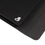 FT-1030 Clavier Bluetooth 3.0 en ABS à texture brossée + étui en cuir texturé pour tablette iPad Air / Air 2 / iPad Pro 9.7 pouces, avec réglage de l'angle à trois positions / magnétique / fonction veille, FT-1030D