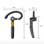 ME-100 TWS Casque Bluetooth professionnel rotatif universel véritable stéréo version 5.0 à contour d'oreille intra-auriculaire