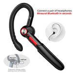 ME-100 TWS Casque Bluetooth professionnel rotatif universel véritable stéréo version 5.0 à contour d'oreille intra-auriculaire