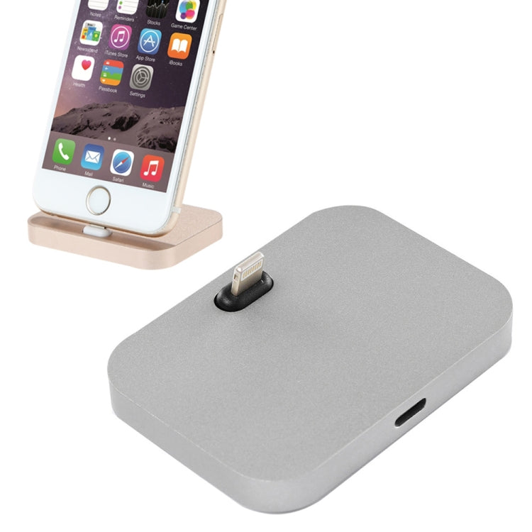 Station d'accueil chargeur de bureau en aluminium 8 broches Stouch pour iPhone