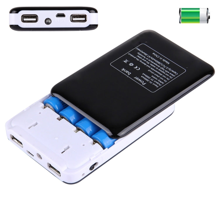 Pour iPhone, iPad, Samsung, LG, Sony Ericsson, MP4, PSP, Appareil photo, Piles non incluses (couleur aléatoire), Pour 4 piles 18650