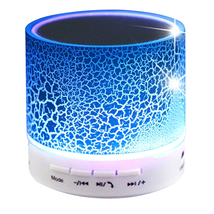 Haut-parleur stéréo Bluetooth A9 Mini portable anti-éblouissement avec lumière LED, micro intégré, support des appels mains libres et carte TF