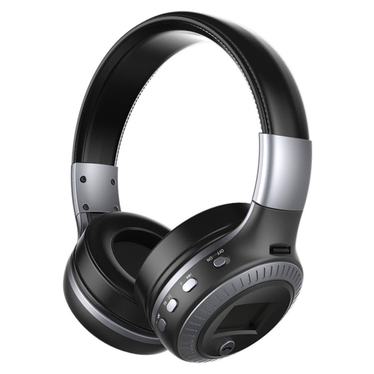 Casque audio stéréo Bluetooth pliable Zealot B19 avec affichage pour iPhone, Galaxy, Huawei, Xiaomi, LG, HTC et autres smartphones