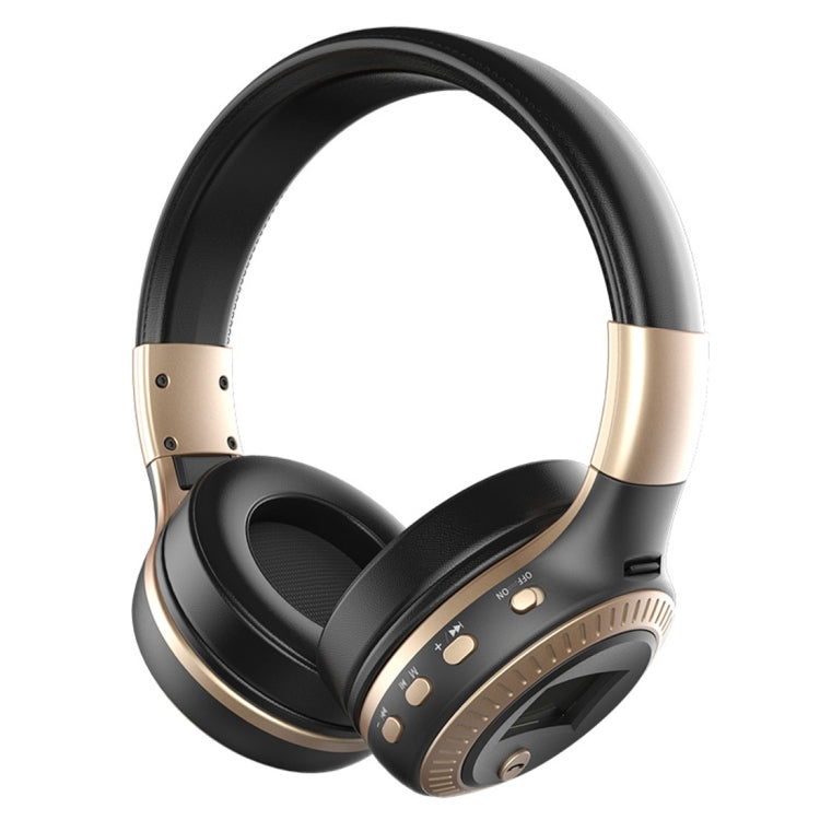 Casque audio stéréo Bluetooth pliable Zealot B19 avec affichage pour iPhone, Galaxy, Huawei, Xiaomi, LG, HTC et autres smartphones