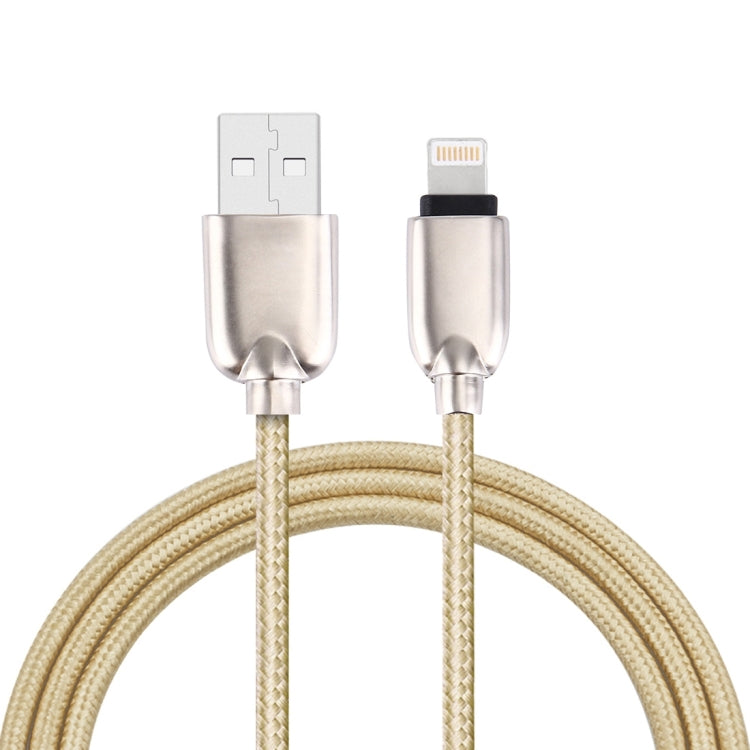 Câble de synchronisation de données et de chargement USB 8 broches vers iPhone/iPad, 1 m, tressé, 108 cœurs en cuivre