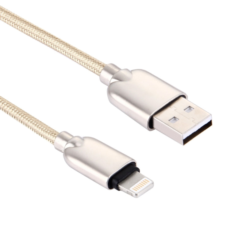 Câble de synchronisation de données et de chargement USB 8 broches vers iPhone/iPad, 1 m, tressé, 108 cœurs en cuivre