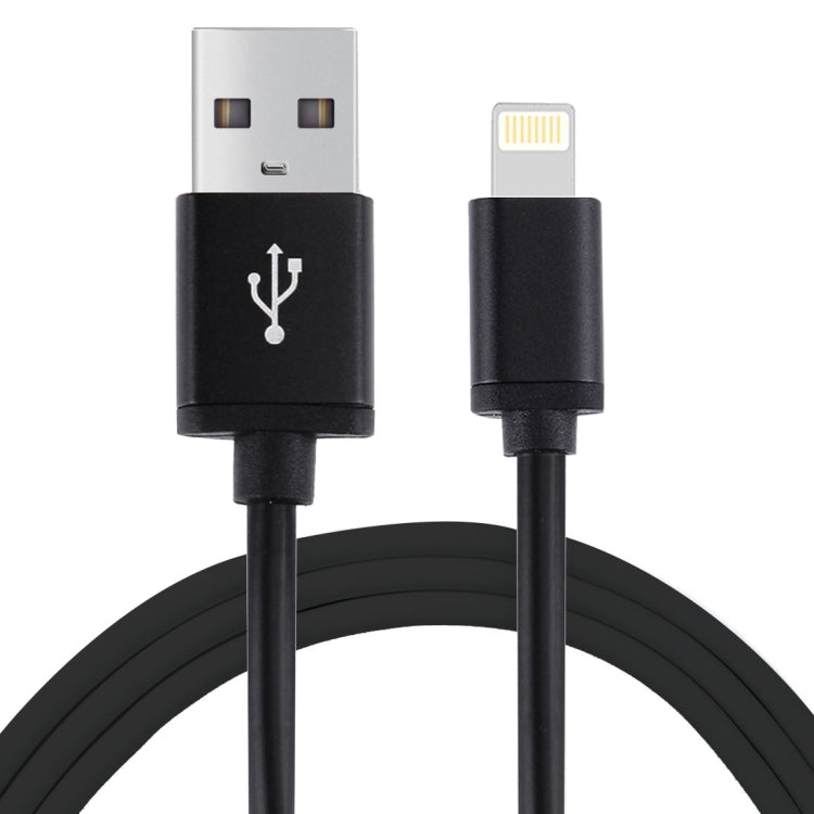 Câble de synchronisation de données et de chargement USB vers 8 broches pour iPhone, iPad, 1 m 3 A, diamètre : 4 cm
