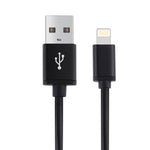 Câble de synchronisation de données et de chargement USB vers 8 broches pour iPhone, iPad, 1 m 3 A, diamètre : 4 cm