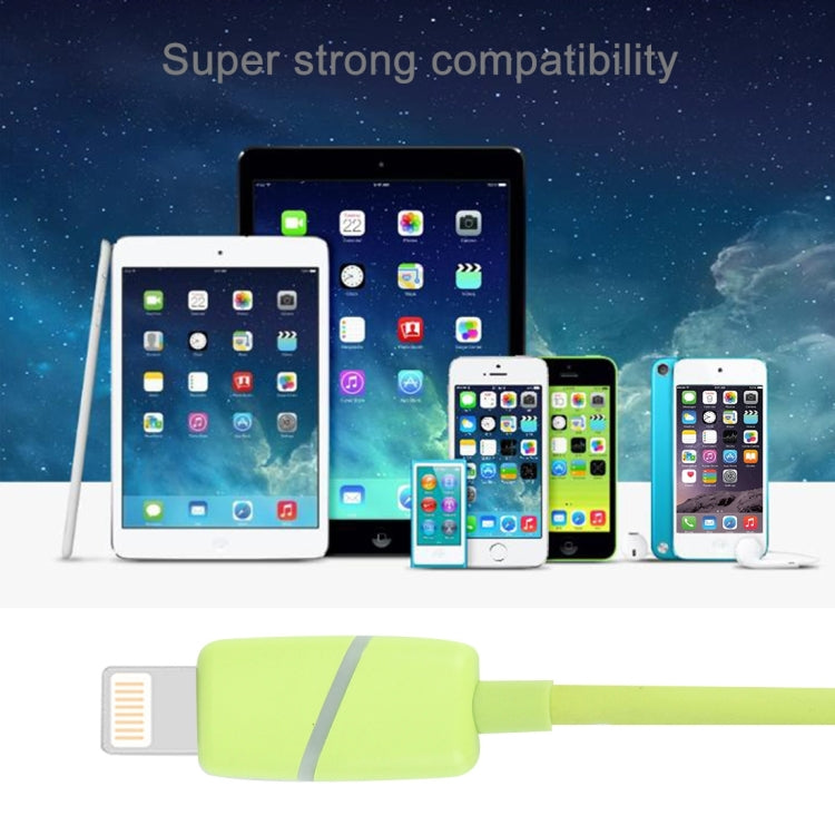 Câble de synchronisation de données USB 8 broches vers USB de 1 m, style boîte-cadeau circulaire à bobine, avec indicateur pour iPhone, iPad