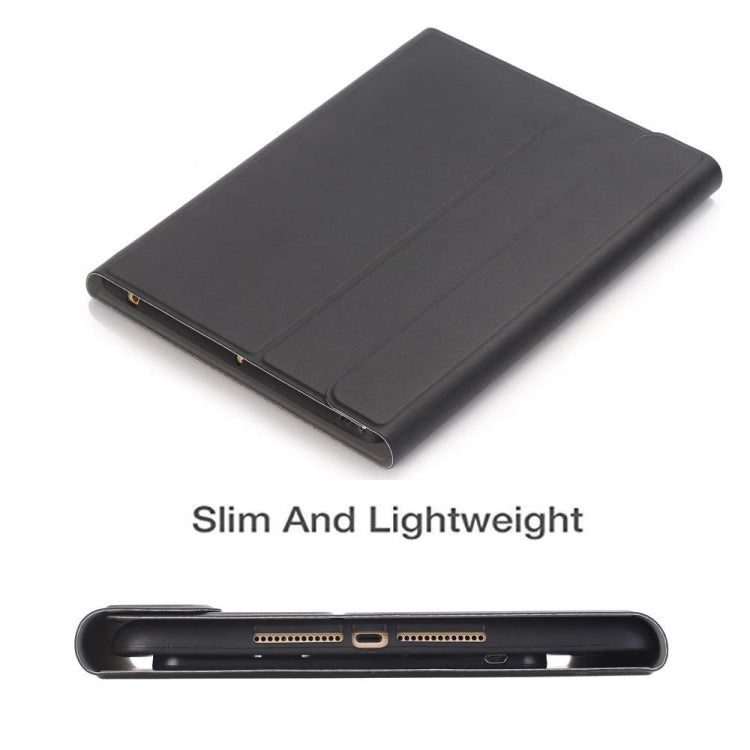 Étui en cuir horizontal rabattable pour tablette avec clavier Bluetooth détachable, support et porte-stylet pour iPad Pro 9,7 pouces, iPad Air, iPad Air 2, iPad 9,7 pouces (2017), iPad 9,7 pouces (2018), A07B Bleu, A07B Or Rose, A07B Noir, A07B Or