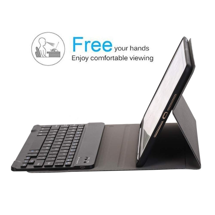 Étui en cuir horizontal rabattable pour tablette avec clavier Bluetooth détachable, support et porte-stylet pour iPad Pro 9,7 pouces, iPad Air, iPad Air 2, iPad 9,7 pouces (2017), iPad 9,7 pouces (2018), A07B Bleu, A07B Or Rose, A07B Noir, A07B Or