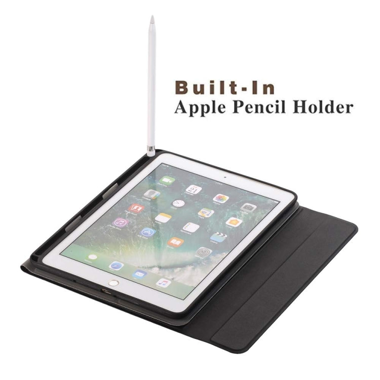 Étui en cuir horizontal rabattable pour tablette avec clavier Bluetooth détachable, support et porte-stylet pour iPad Pro 9,7 pouces, iPad Air, iPad Air 2, iPad 9,7 pouces (2017), iPad 9,7 pouces (2018), A07B Bleu, A07B Or Rose, A07B Noir, A07B Or