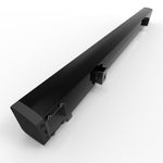 Barre de son LP-09 (CE0148) Enceinte de barre de son sans fil Bluetooth Home Cinéma avec télécommande, CE0148 Noir
