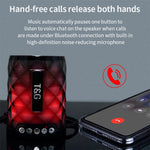 Haut-parleur Bluetooth portable mini T&G TG155 Bluetooth 4.2 avec lumières colorées