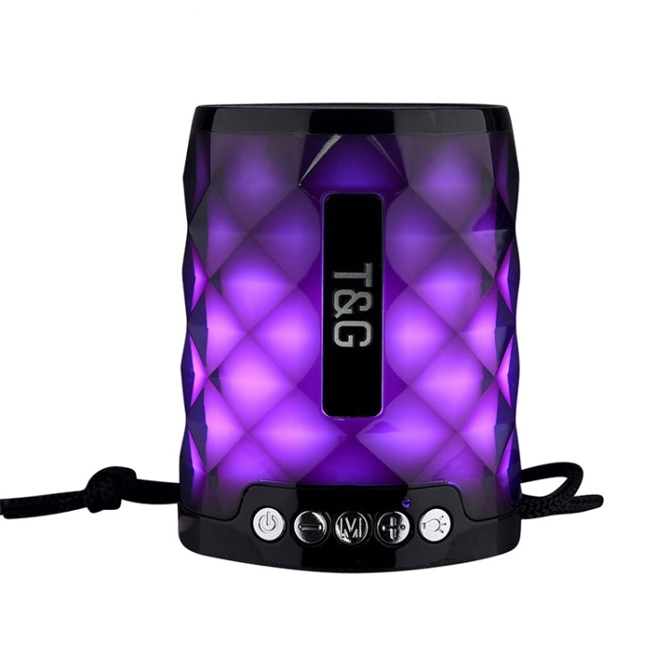 Haut-parleur Bluetooth portable mini T&G TG155 Bluetooth 4.2 avec lumières colorées