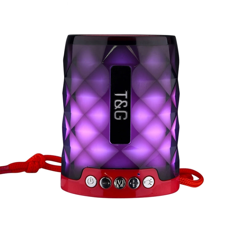 Haut-parleur Bluetooth portable mini T&G TG155 Bluetooth 4.2 avec lumières colorées